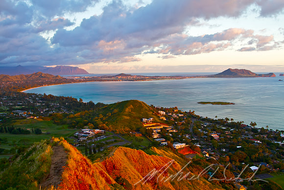 Kailua Bay from 'The Pillbox'
