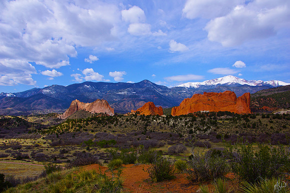 Garden of the Gods & Pikes Peak