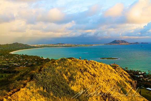 Kailua Bay from Pillbox