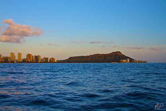 Diamond Head Sunset