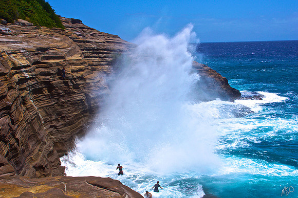 Spitting Cave, Oahu