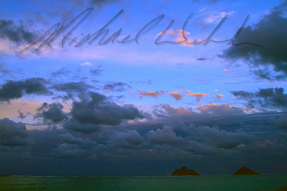 Mokulua sunset