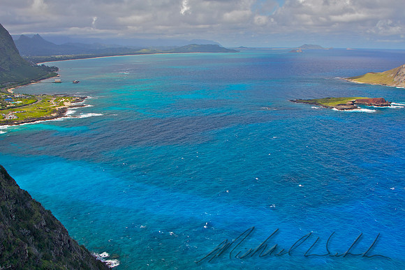 Makapuu bay, waimanalo bay, kailua bay Oahu Hawaii