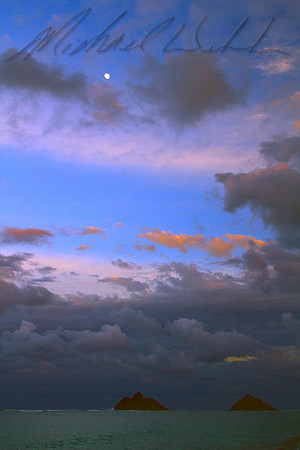 Mokulua Sunset