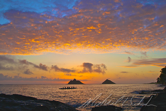 Na Mokulua Sunrise